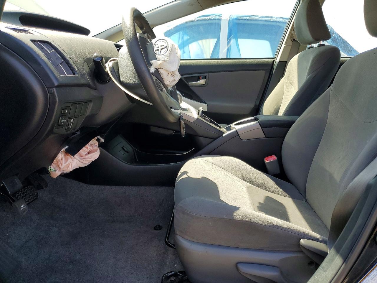 2012 Toyota Prius Two Black vin: JTDKN3DU0C0334932