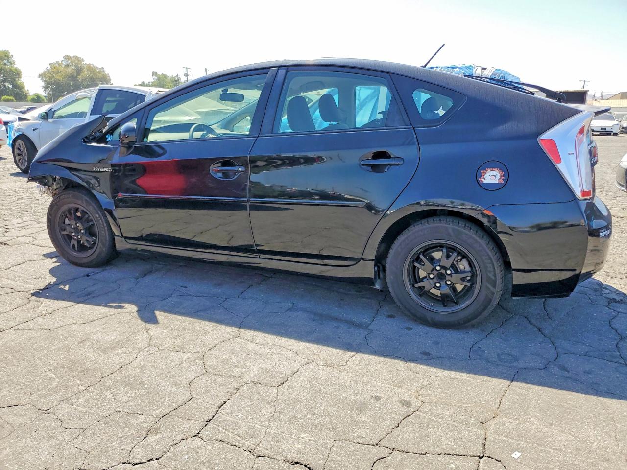 2012 Toyota Prius Two Black vin: JTDKN3DU0C0334932