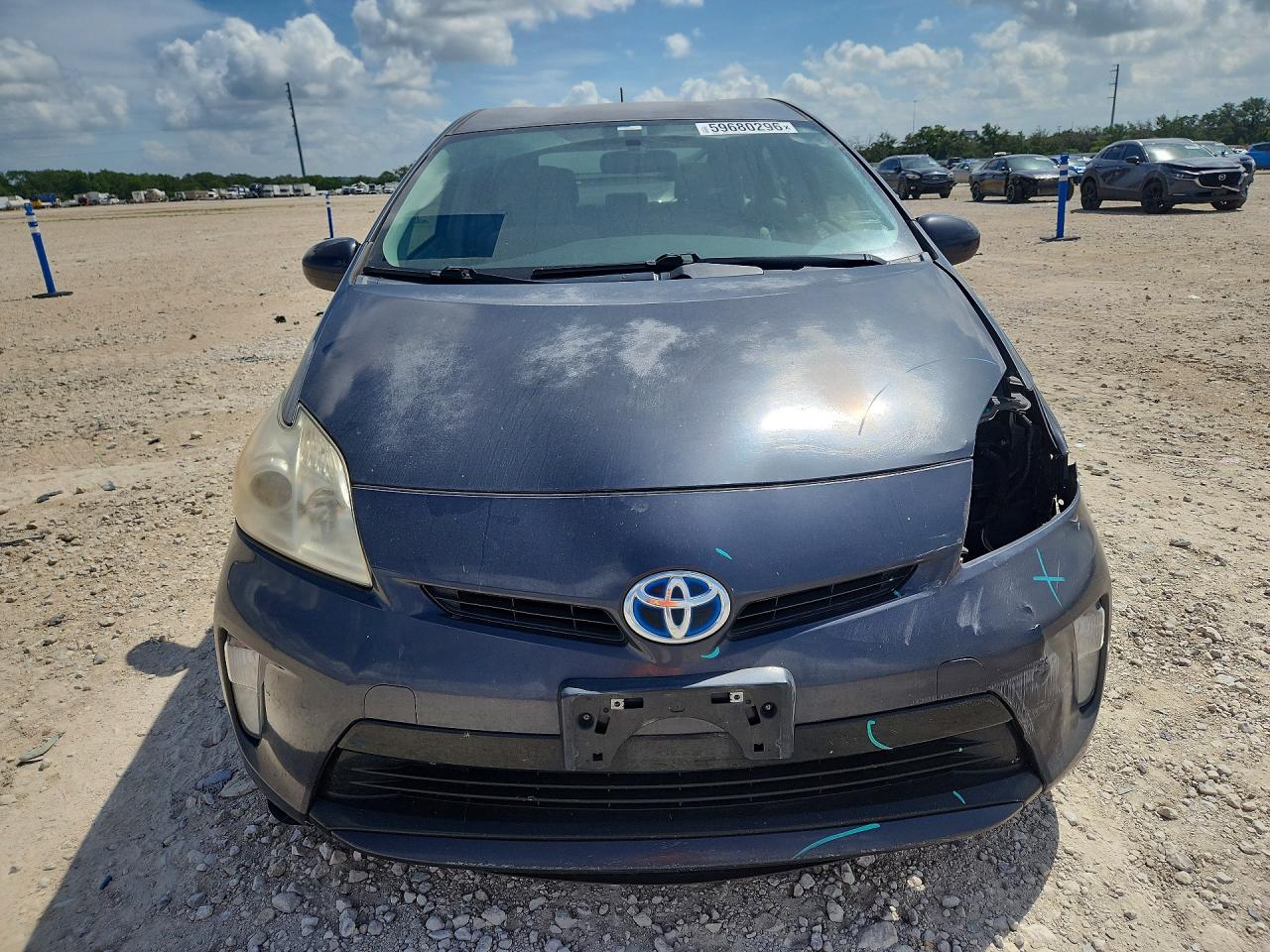 2012 Toyota Prius Three Gray vin: JTDKN3DU0C1546045