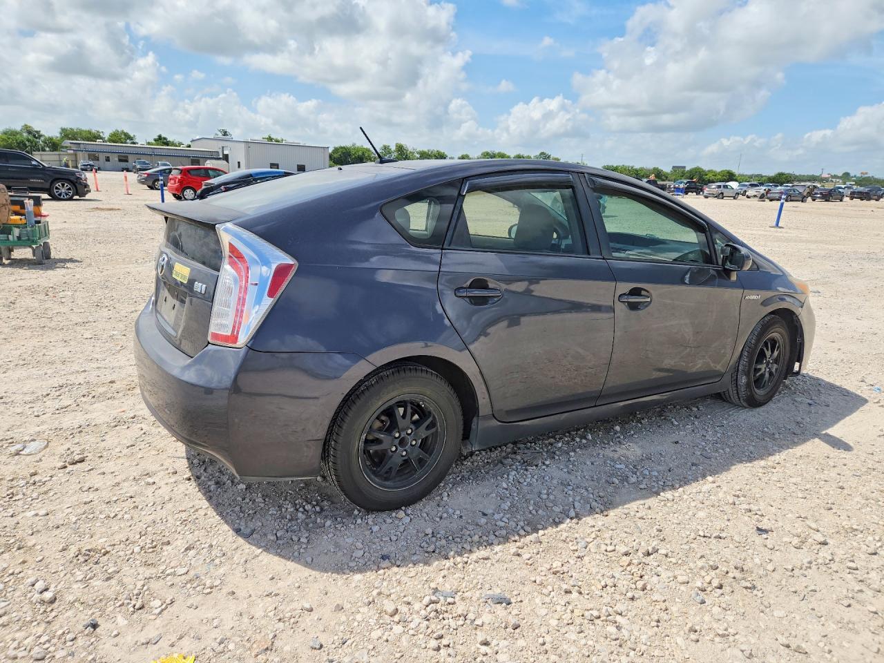 2012 Toyota Prius Three Gray vin: JTDKN3DU0C1546045