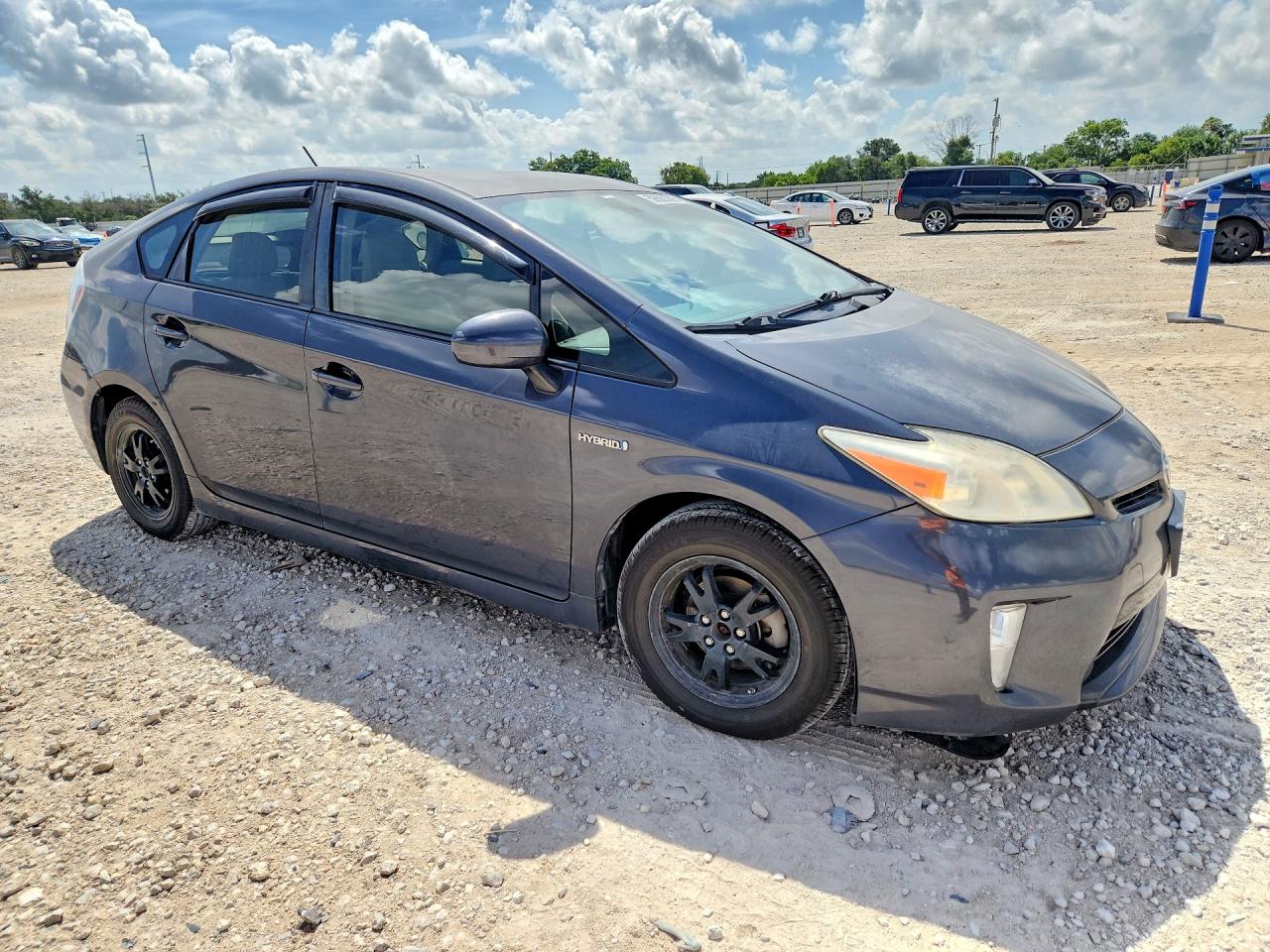 2012 Toyota Prius Three Gray vin: JTDKN3DU0C1546045
