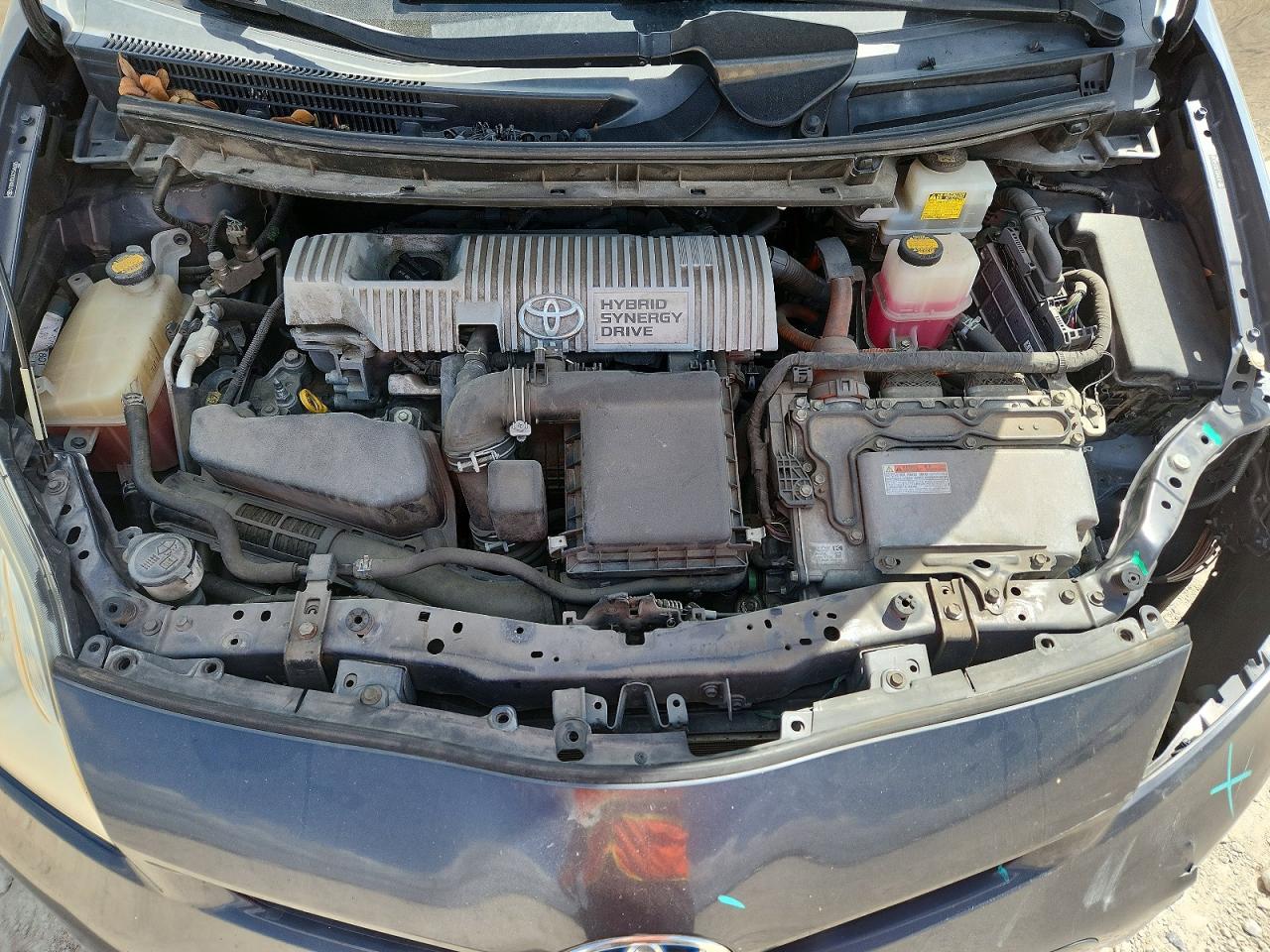 2012 Toyota Prius Three Gray vin: JTDKN3DU0C1546045