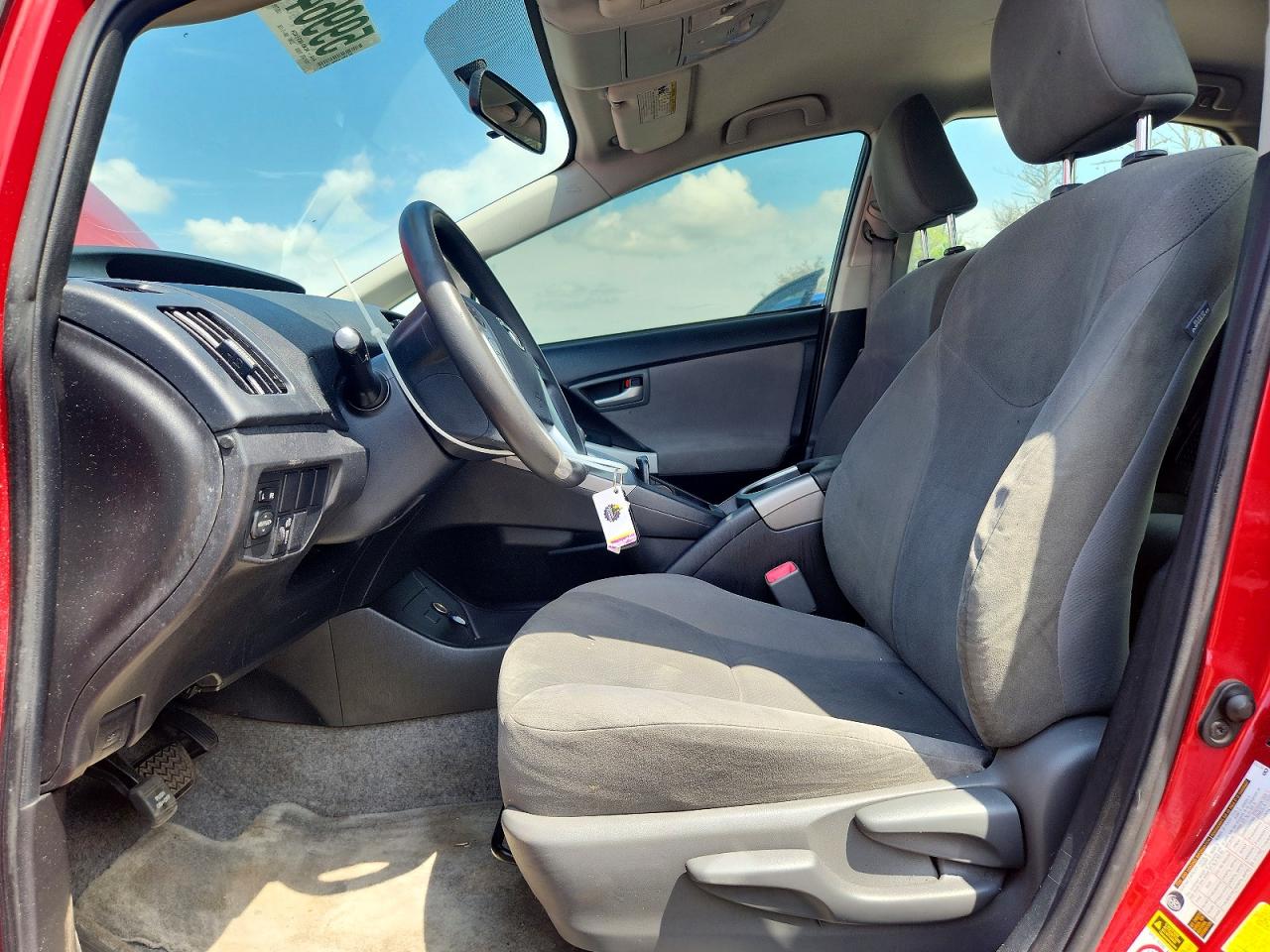 2012 Toyota Prius Two Red vin: JTDKN3DU0C1576811