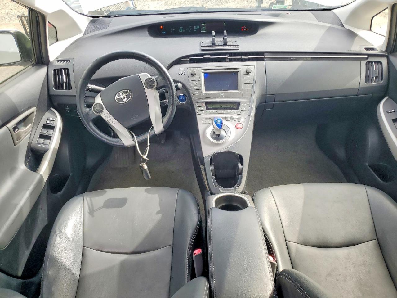 2012 Toyota Prius Four Silver vin: JTDKN3DU0C1584486