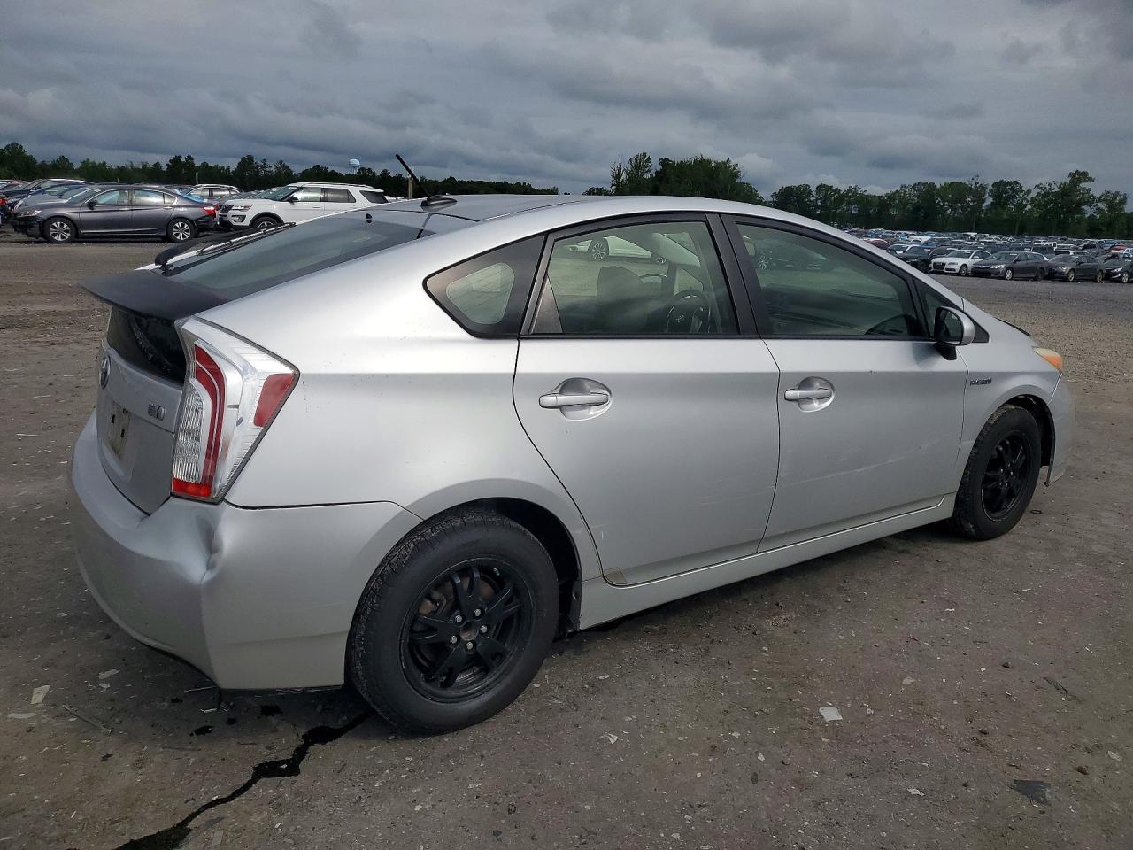 2012 Toyota Prius Four Silver vin: JTDKN3DU0C1584486