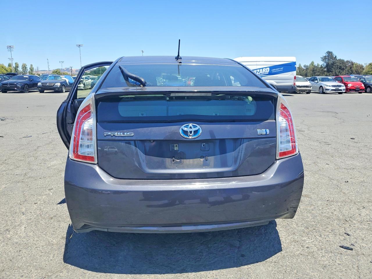 2012 Toyota Prius Three Charcoal vin: JTDKN3DU0C5385575