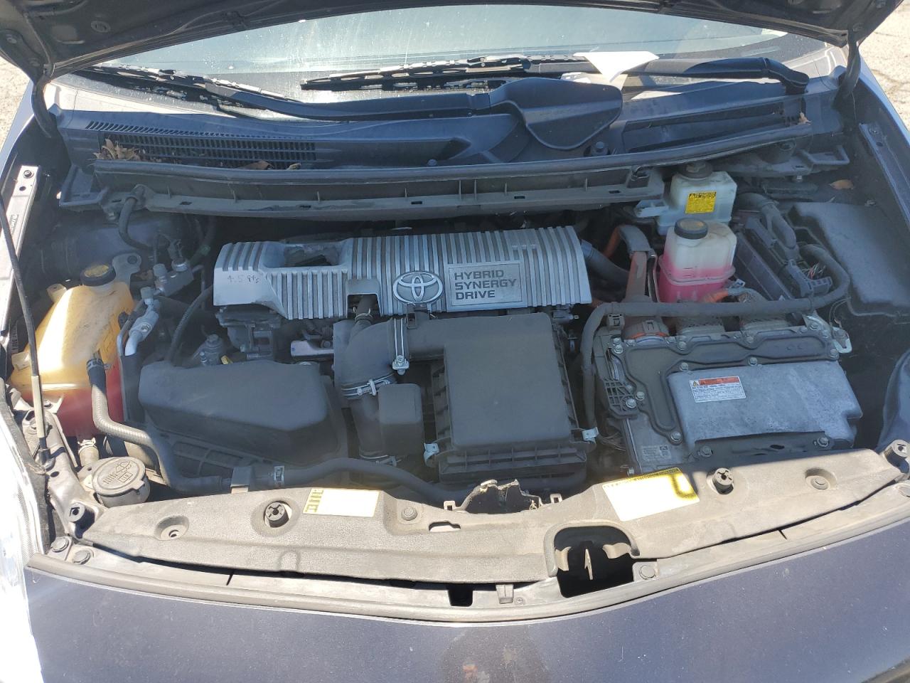 2012 Toyota Prius Three Charcoal vin: JTDKN3DU0C5385575