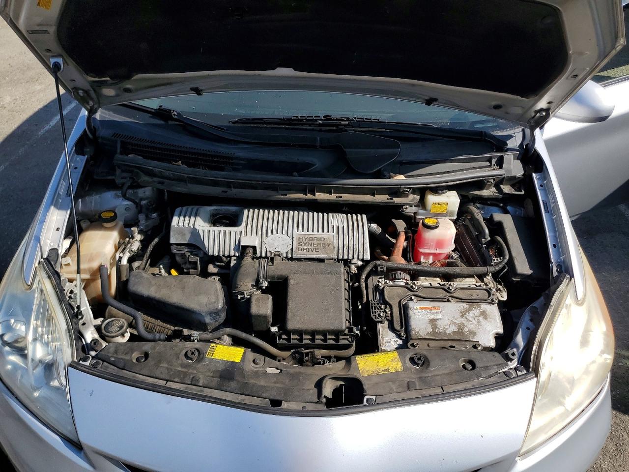 2012 Toyota Prius Two Silver vin: JTDKN3DU0C5397273