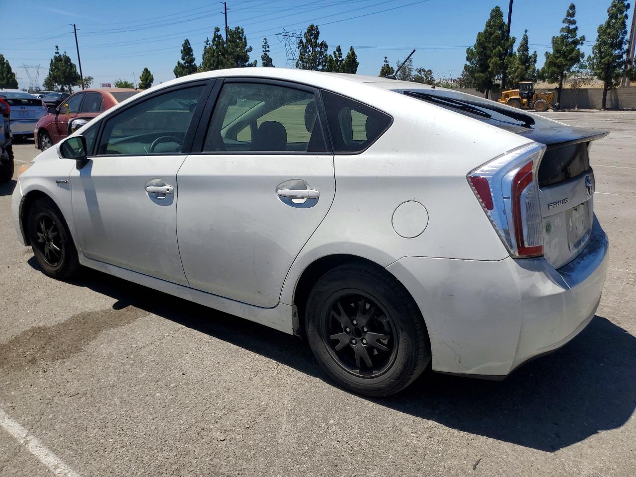 2012 Toyota Prius Two White vin: JTDKN3DU0C5457293
