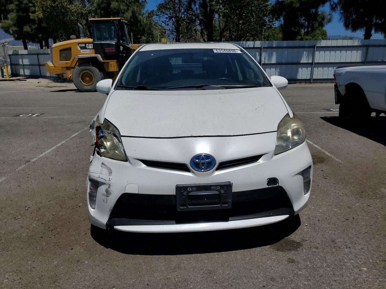 2012 Toyota Prius Two White vin: JTDKN3DU0C5457293