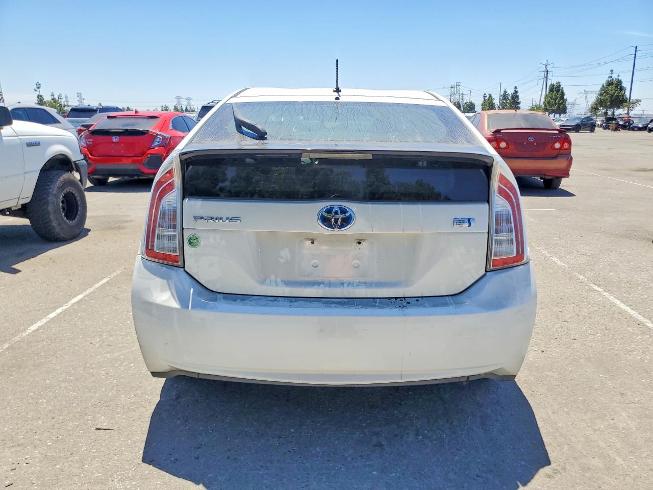 2012 Toyota Prius Two White vin: JTDKN3DU0C5457293