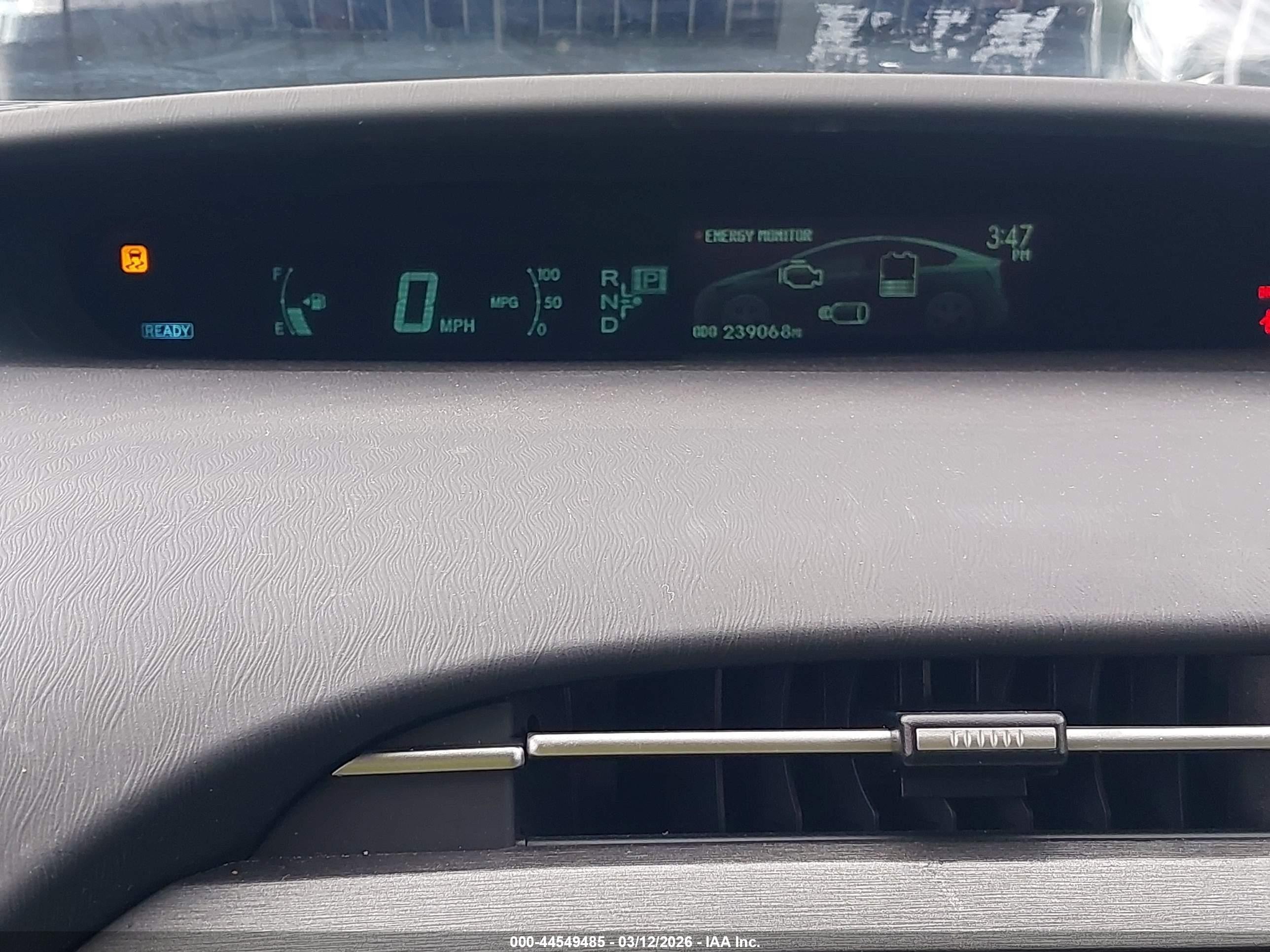2012 Toyota Prius Two Gray vin: JTDKN3DU0C5458802