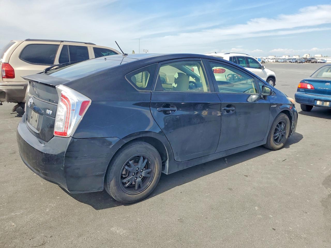 2012 Toyota Prius Two Black vin: JTDKN3DU0C5514088
