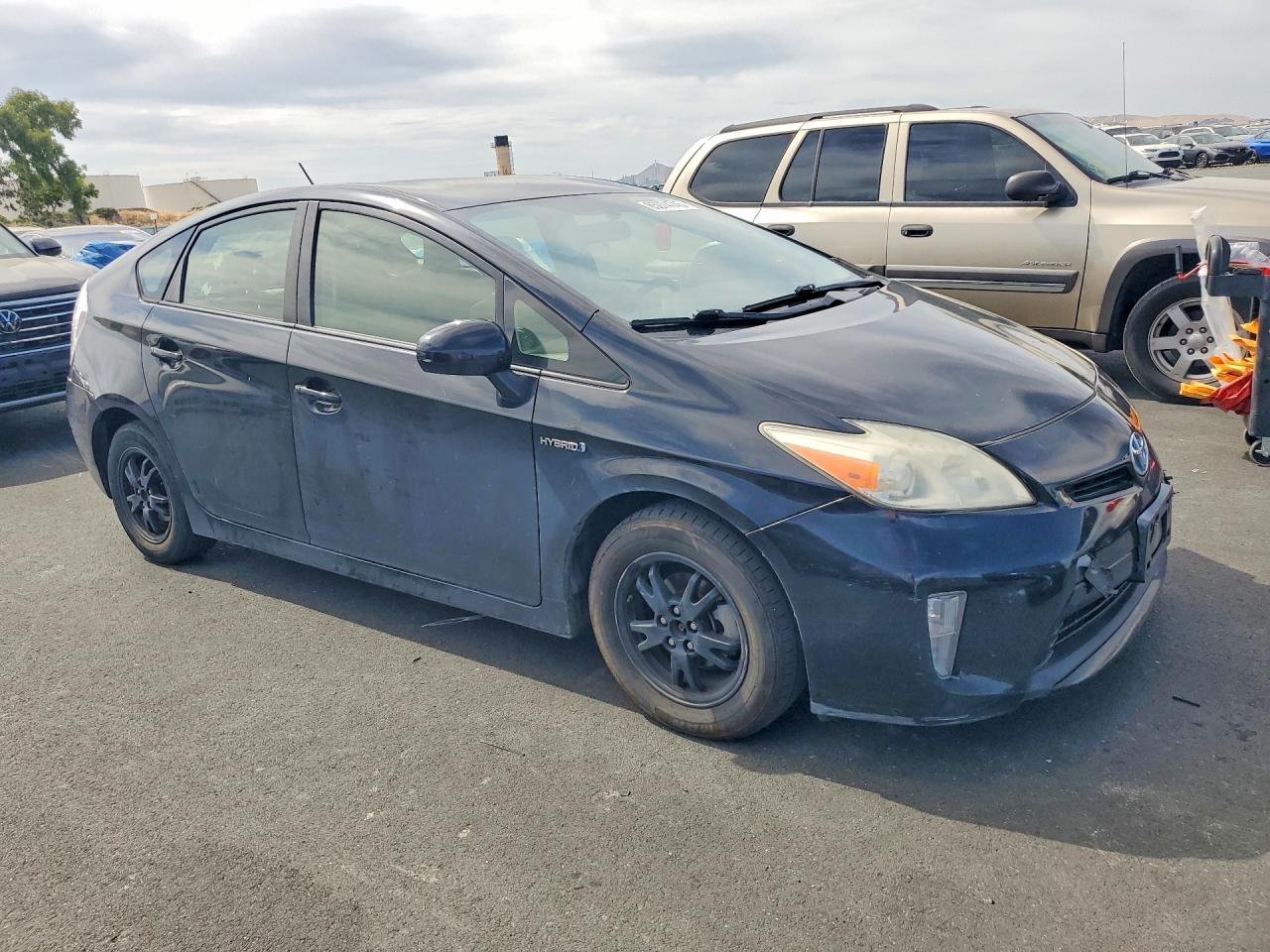 2012 Toyota Prius Two Black vin: JTDKN3DU0C5514088