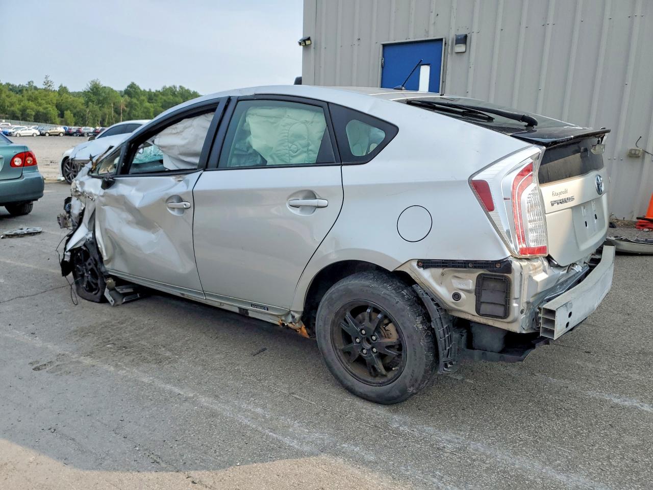 2013 Toyota Prius Two Silver vin: JTDKN3DU0D0337847