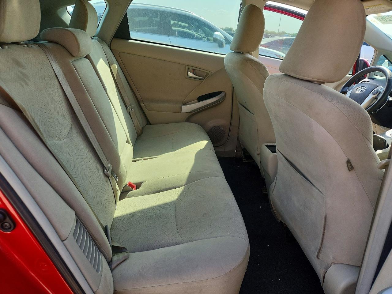 2013 Toyota Prius Three Red vin: JTDKN3DU0D0340926