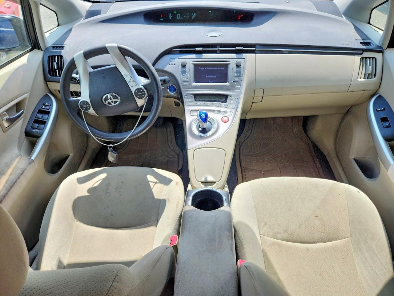 2013 Toyota Prius Three Blue vin: JTDKN3DU0D0344488