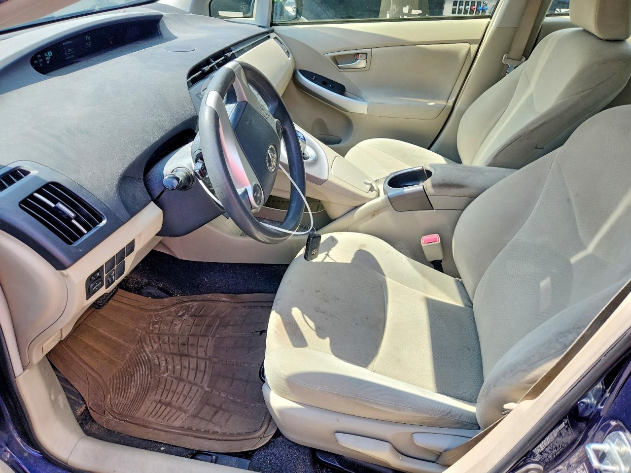 2013 Toyota Prius Three Blue vin: JTDKN3DU0D0344488