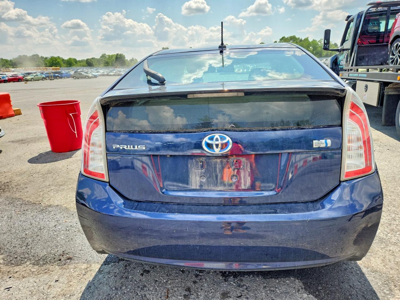 2013 Toyota Prius Three Blue vin: JTDKN3DU0D0344488