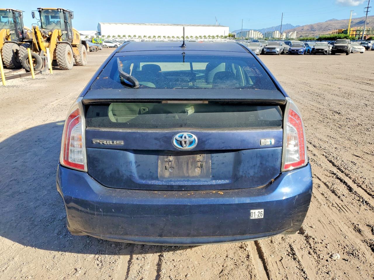 2013 Toyota Prius One Blue vin: JTDKN3DU0D1641951