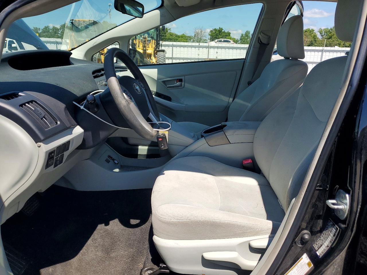 2013 Toyota Prius Two Black vin: JTDKN3DU0D1643053