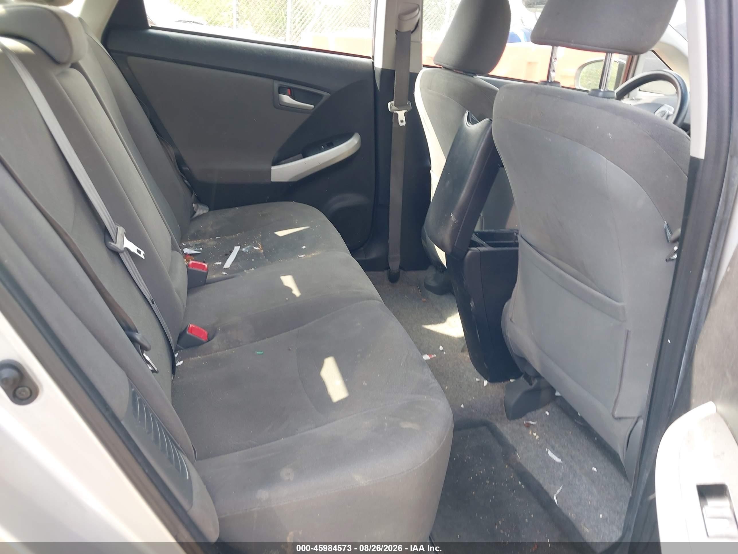 2013 Toyota Prius Two Silver vin: JTDKN3DU0D1689403