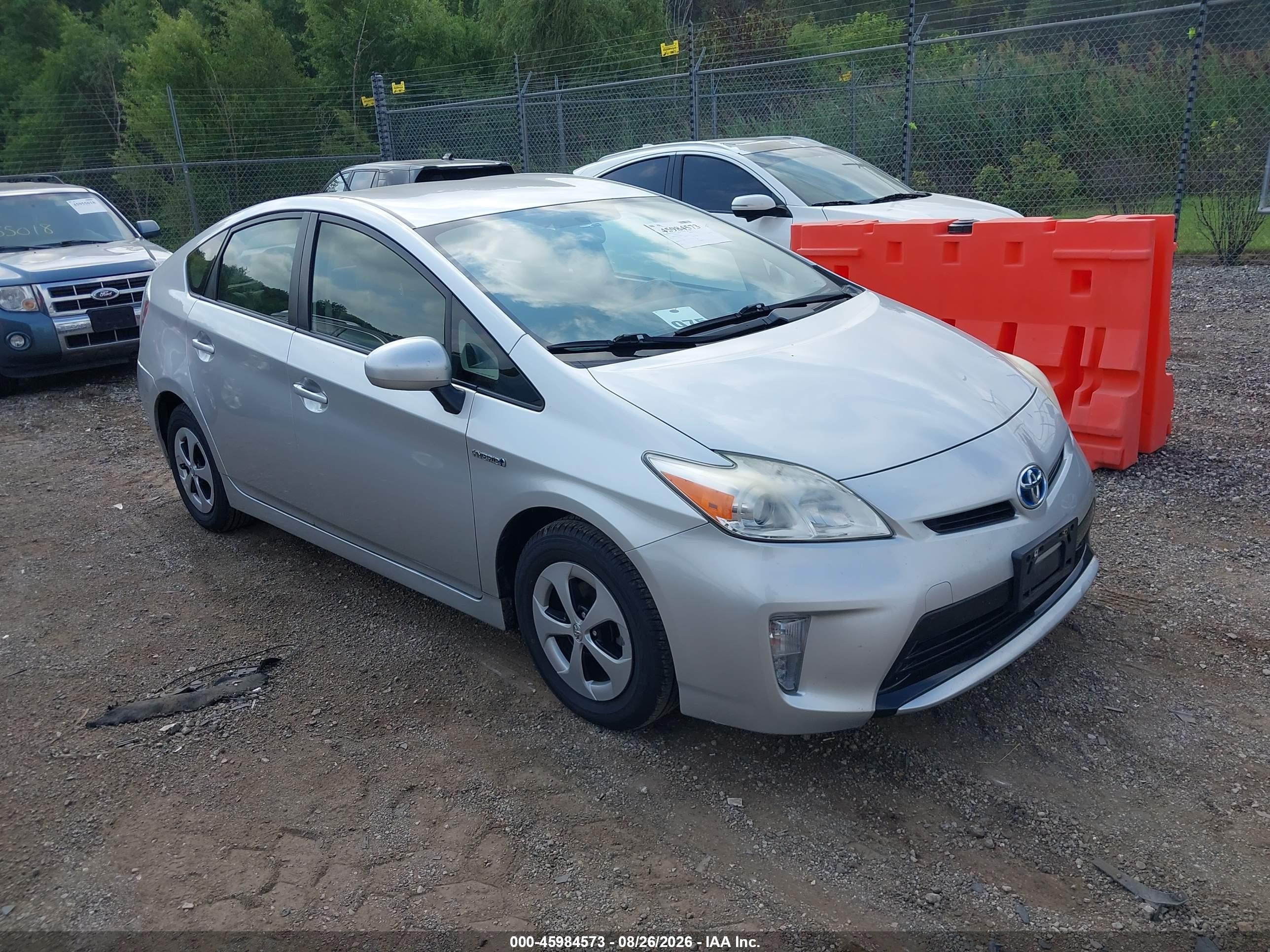 2013 Toyota Prius Two Silver vin: JTDKN3DU0D1689403