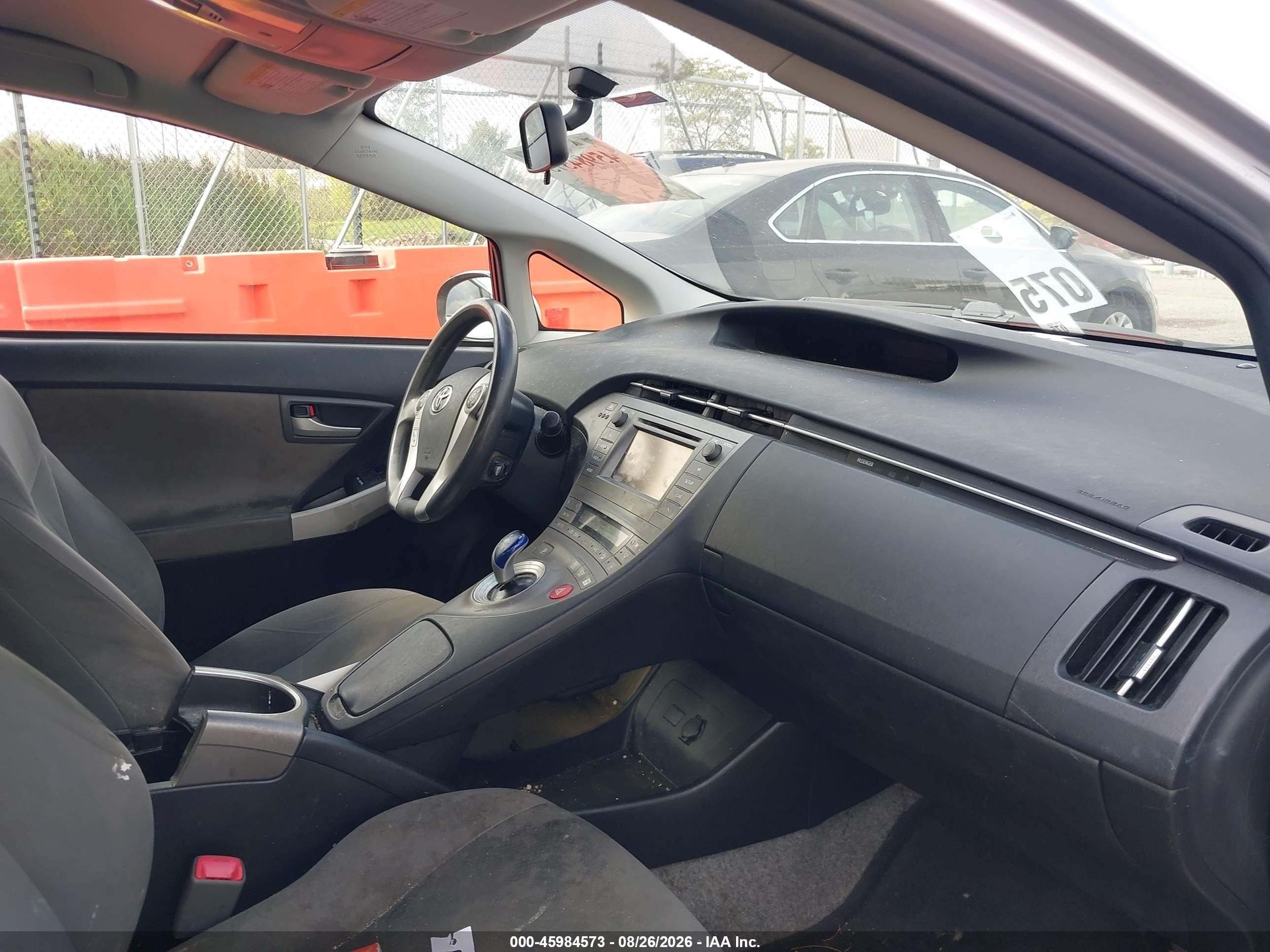 2013 Toyota Prius Two Silver vin: JTDKN3DU0D1689403