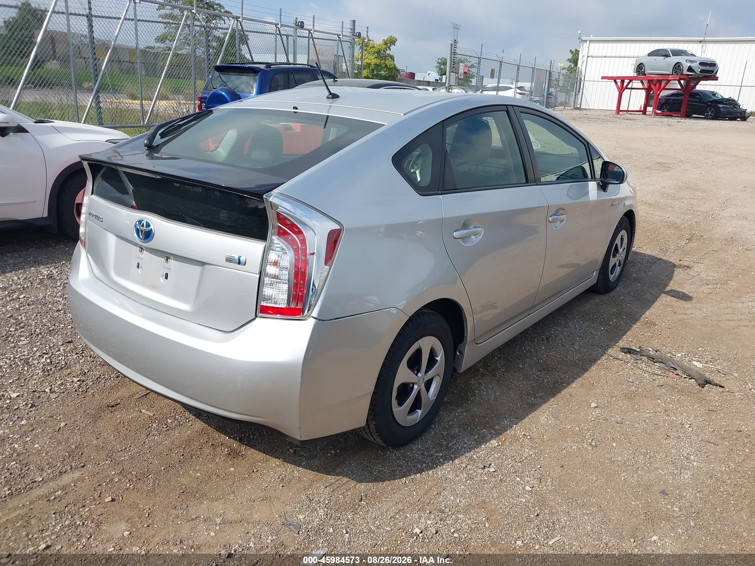2013 Toyota Prius Two Silver vin: JTDKN3DU0D1689403