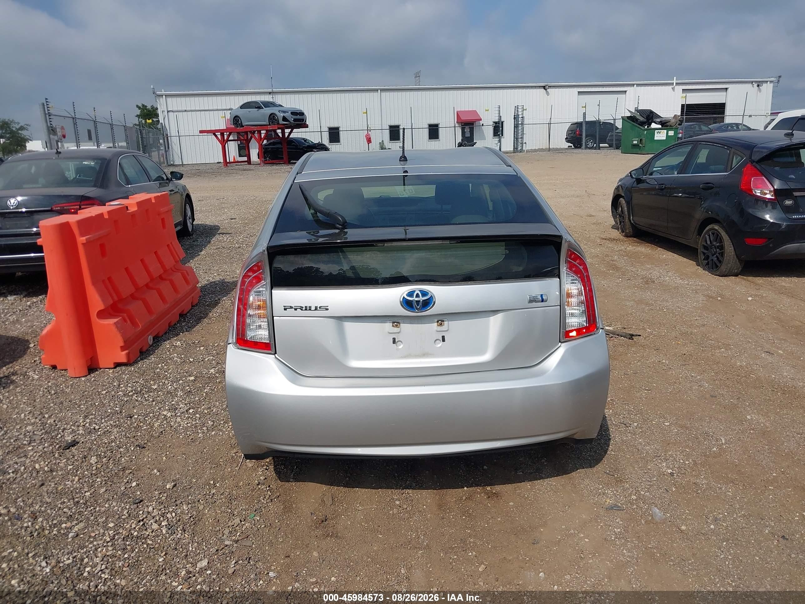 2013 Toyota Prius Two Silver vin: JTDKN3DU0D1689403