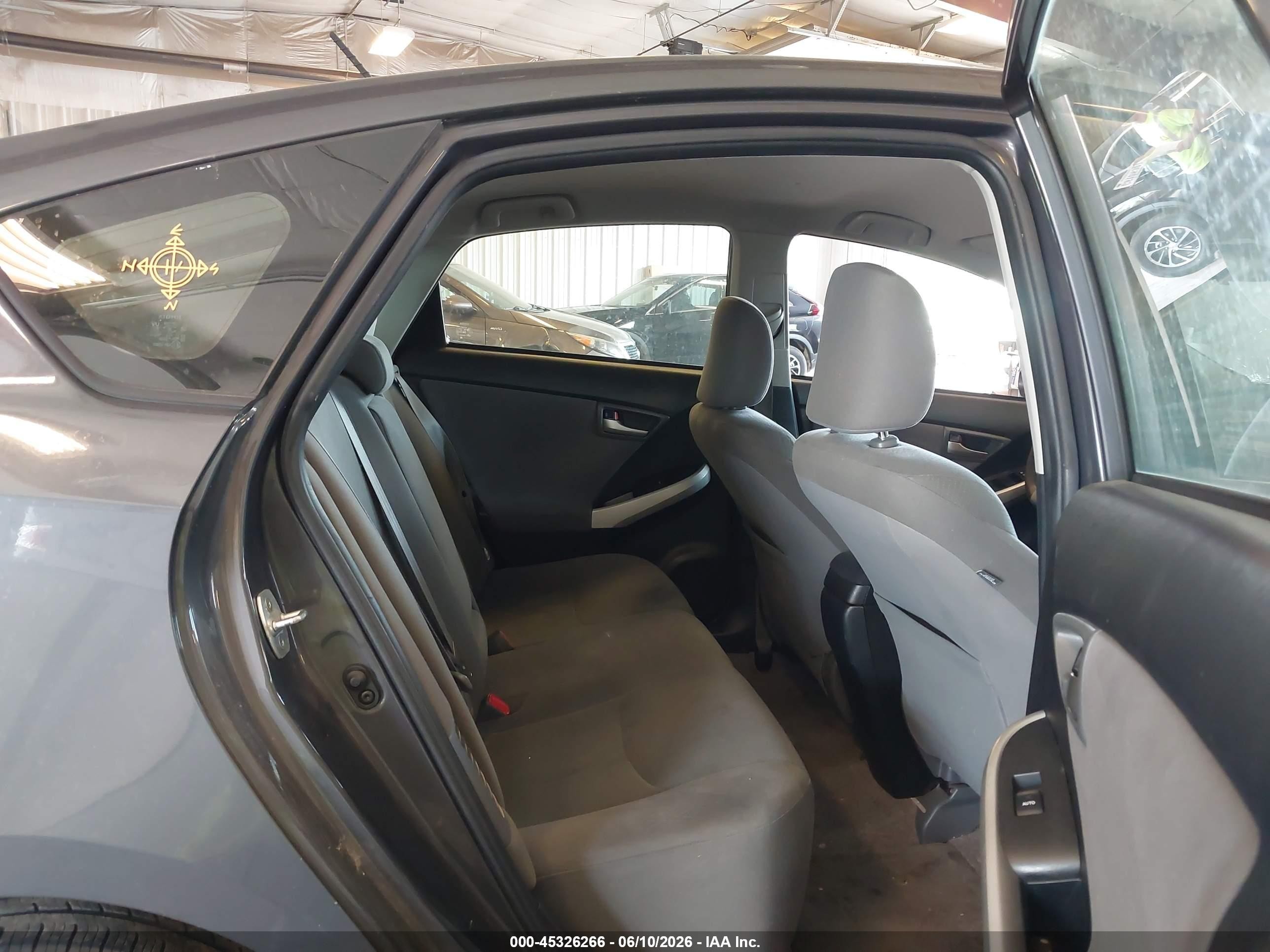 2013 Toyota Prius Two Gray vin: JTDKN3DU0D1697601