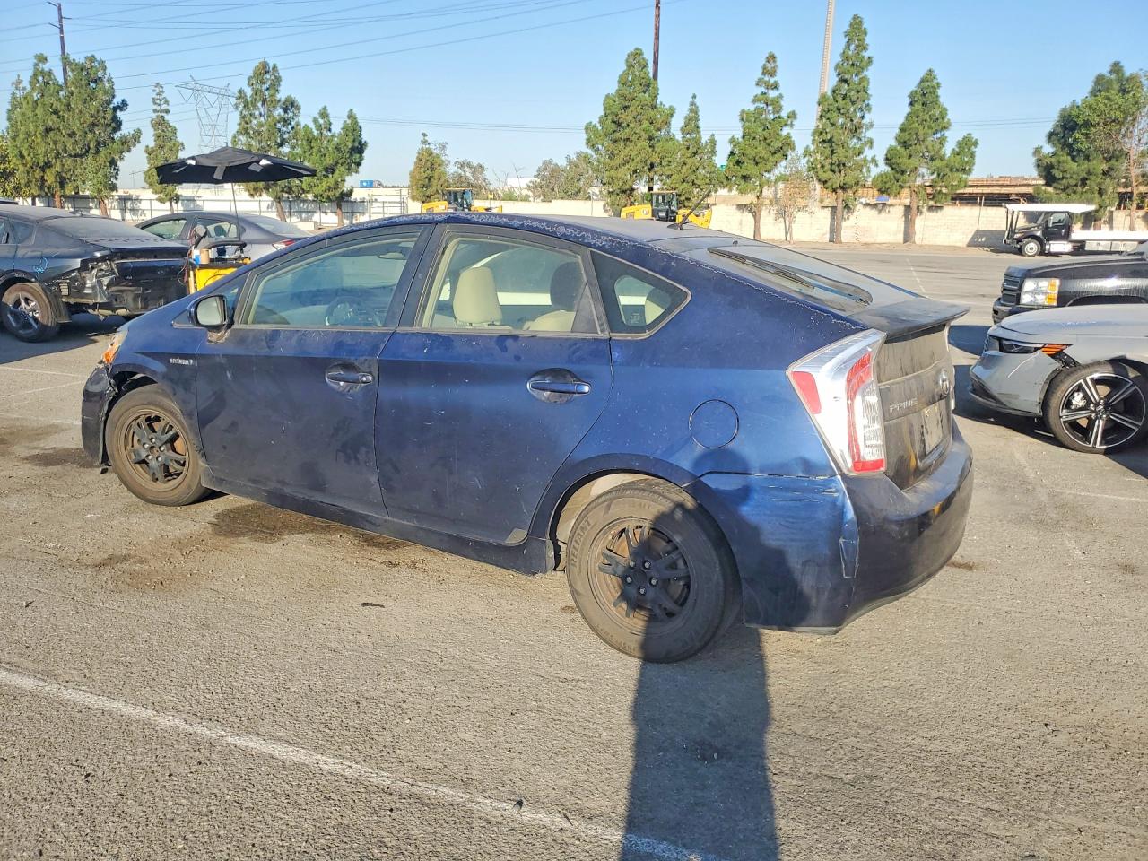 2013 Toyota Prius Two Blue vin: JTDKN3DU0D1718236