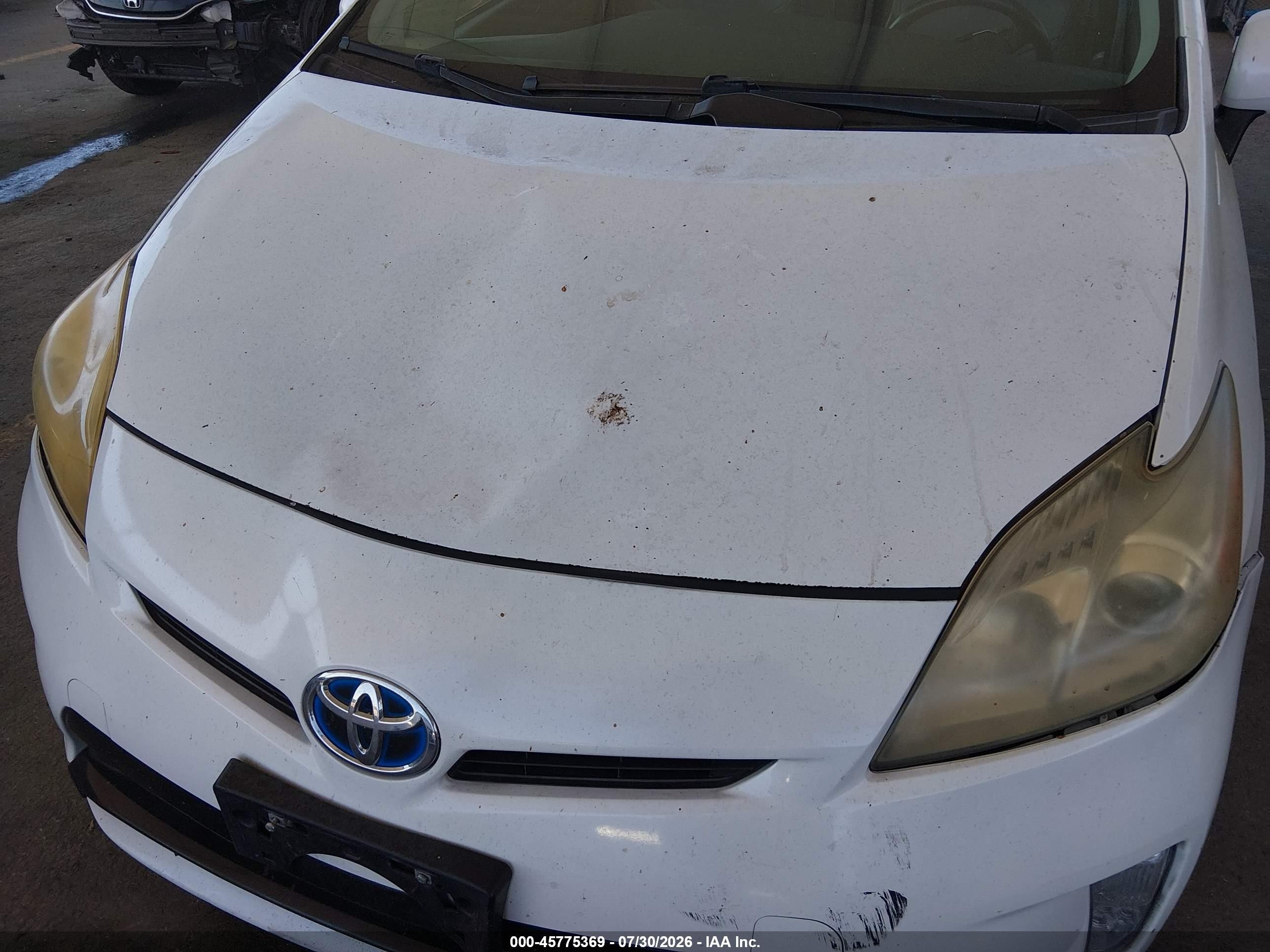 2013 Toyota Prius Four White vin: JTDKN3DU0D1725316