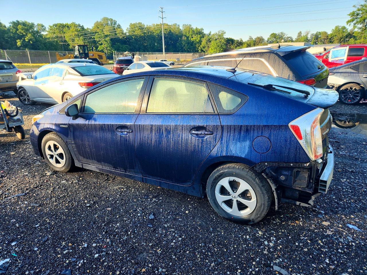 2013 Toyota Prius Four Синий vin: JTDKN3DU0D1730175