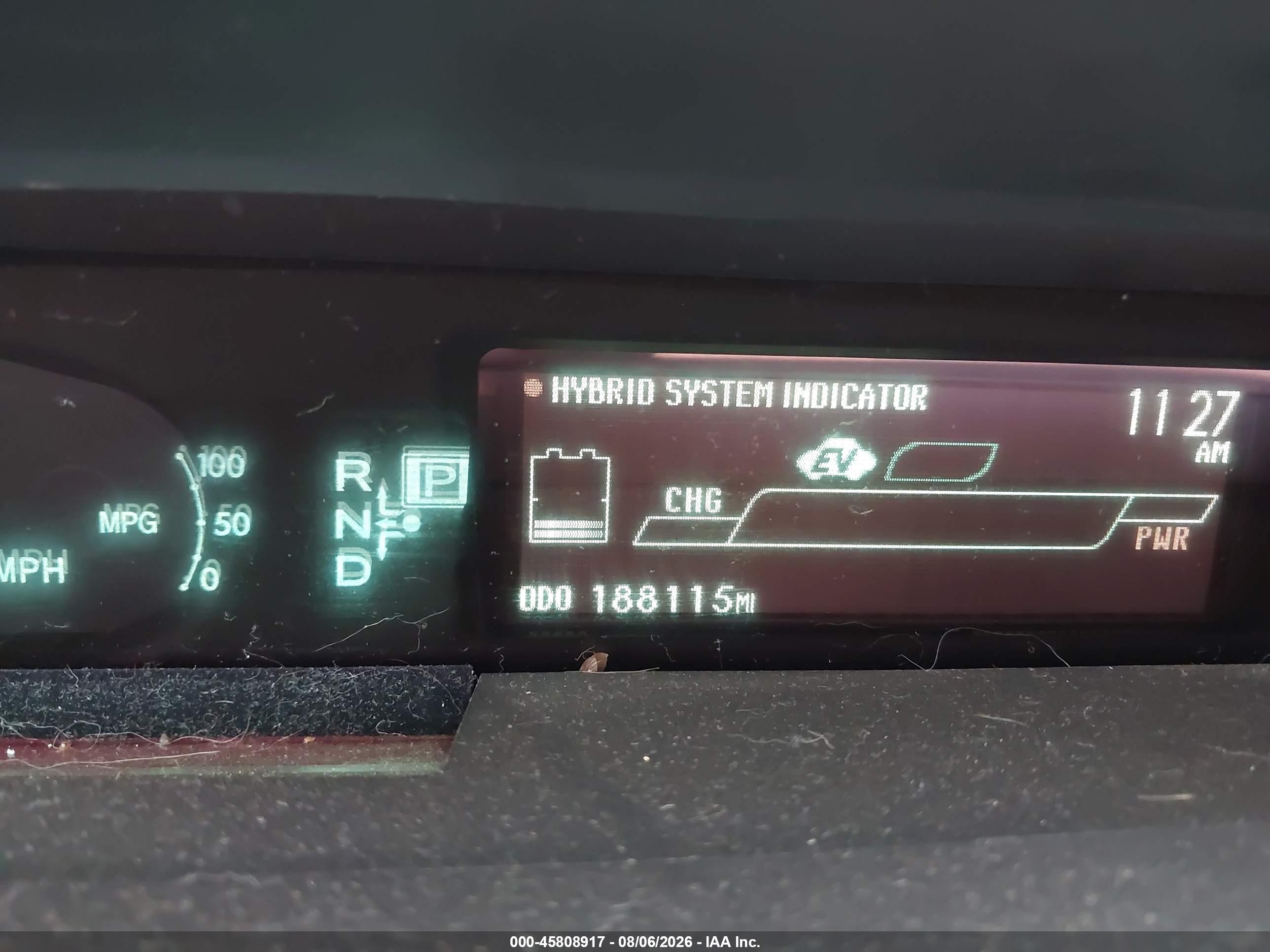 2013 Toyota Prius Three Синий vin: JTDKN3DU0D1731763