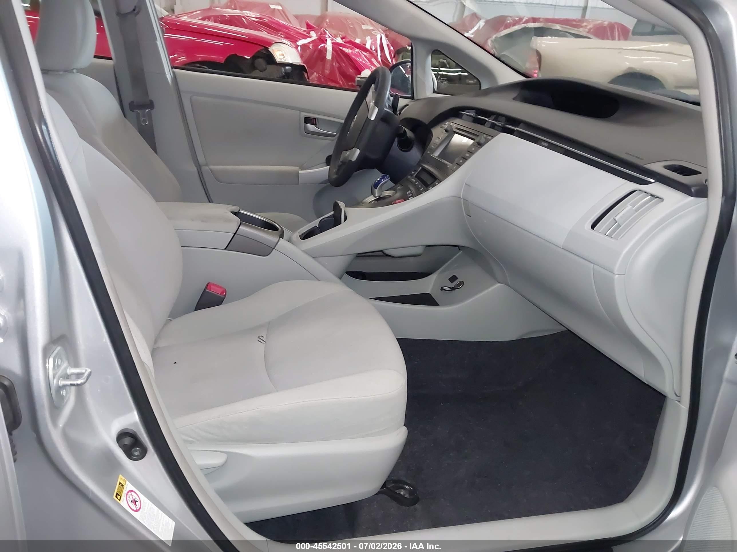 2013 Toyota Prius Two Gray vin: JTDKN3DU0D5545648