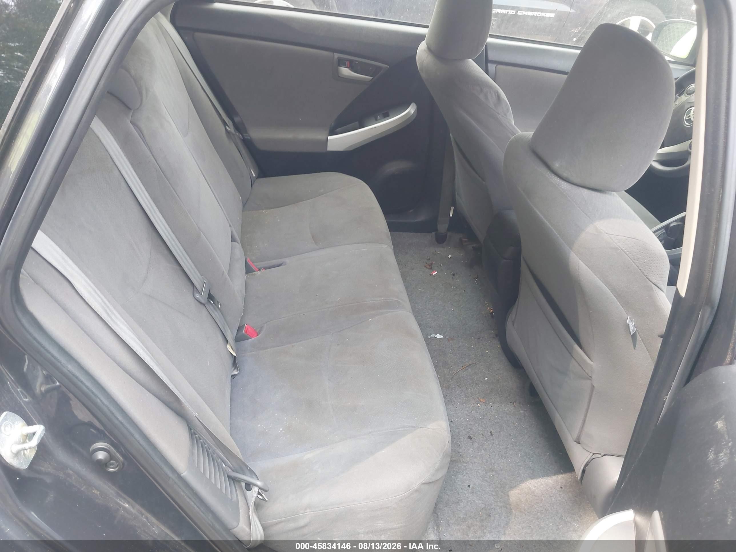2013 Toyota Prius Two Серый vin: JTDKN3DU0D5592999