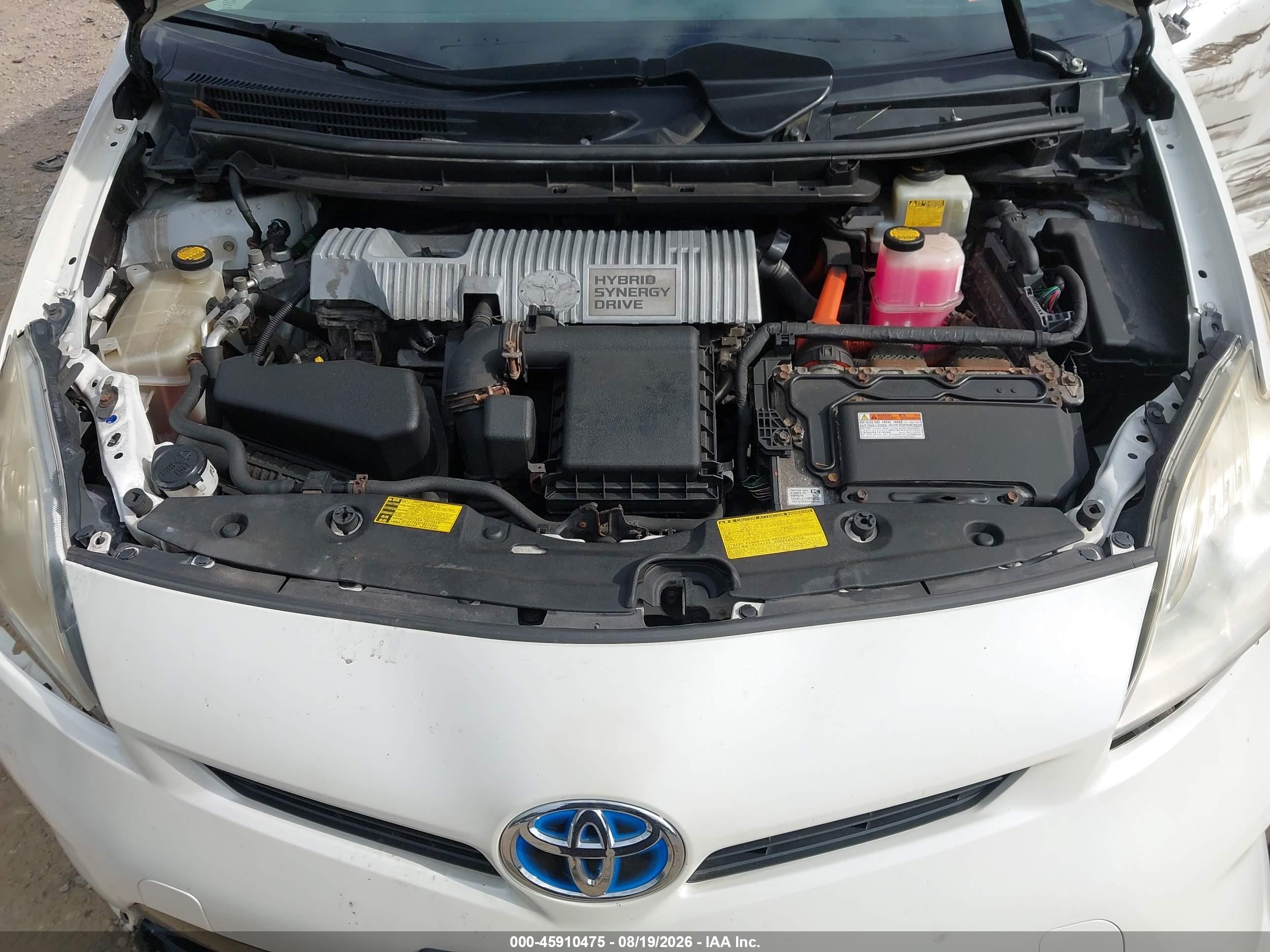 2013 Toyota Prius Three Se White vin: JTDKN3DU0D5624091