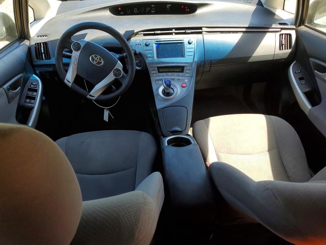 2013 Toyota Prius Three Turquoise vin: JTDKN3DU0D5637469