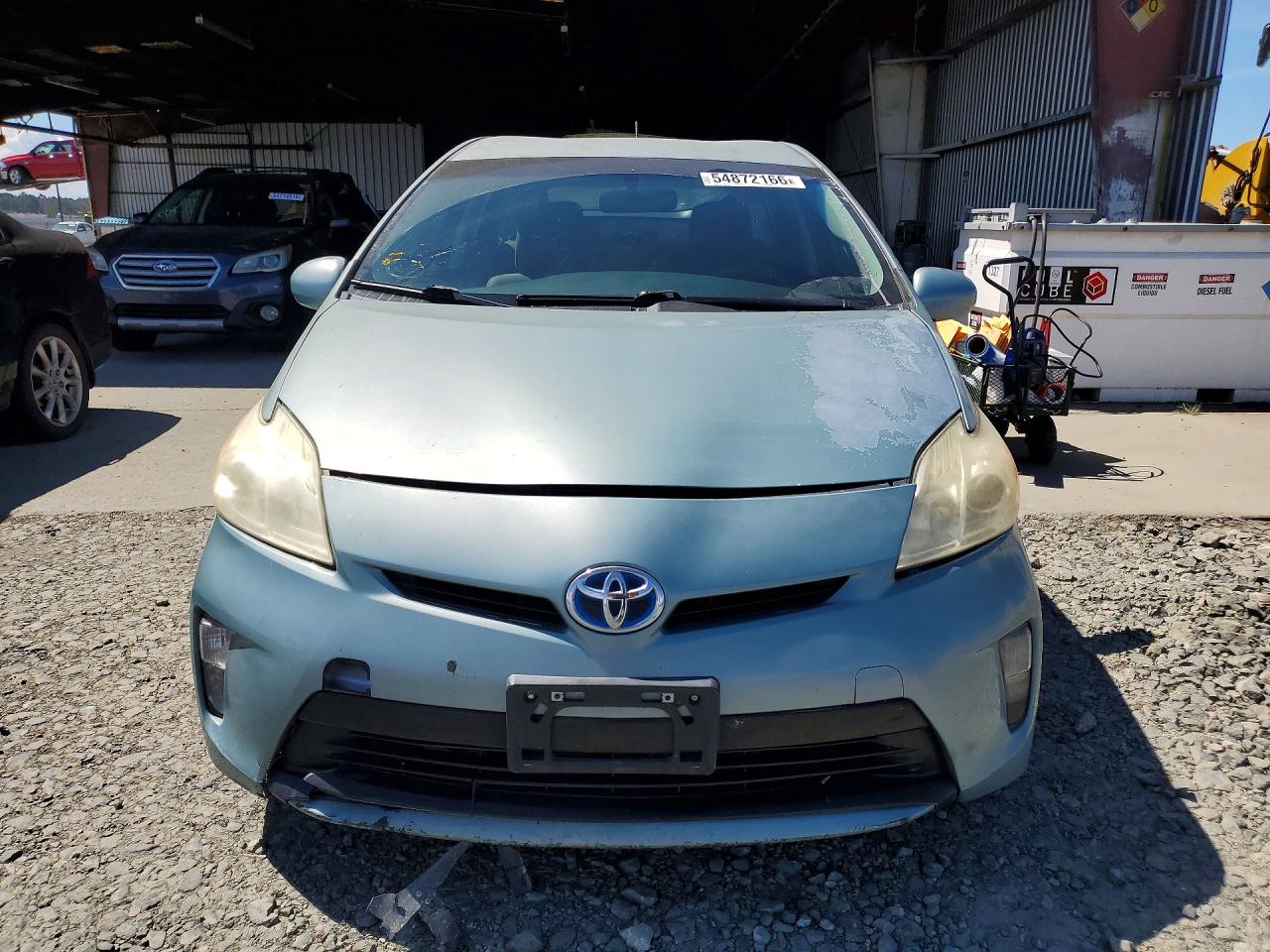 2013 Toyota Prius Three Turquoise vin: JTDKN3DU0D5637469