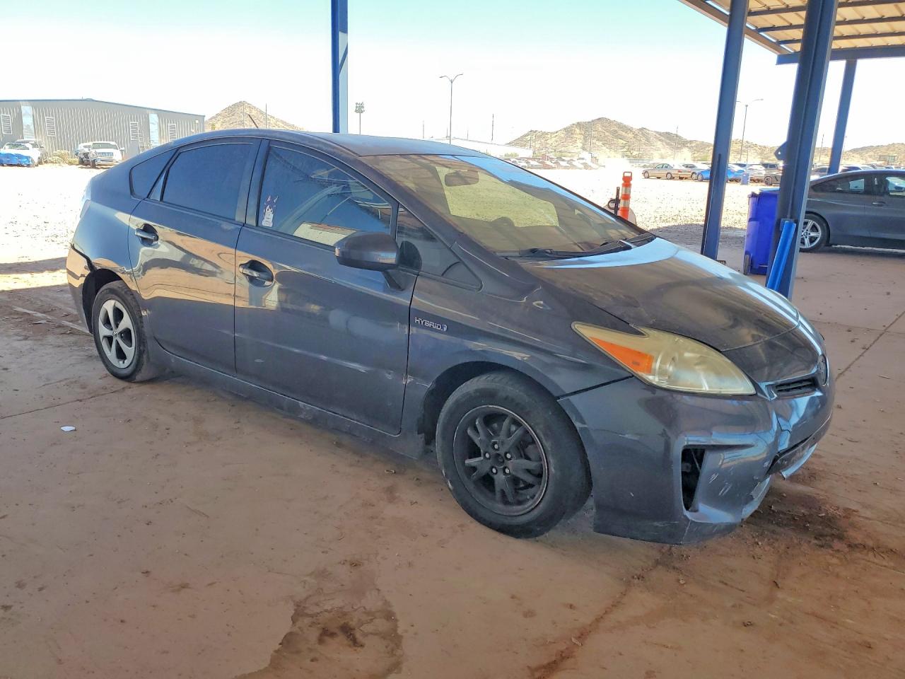 2014 Toyota Prius Two Gray vin: JTDKN3DU0E1749665
