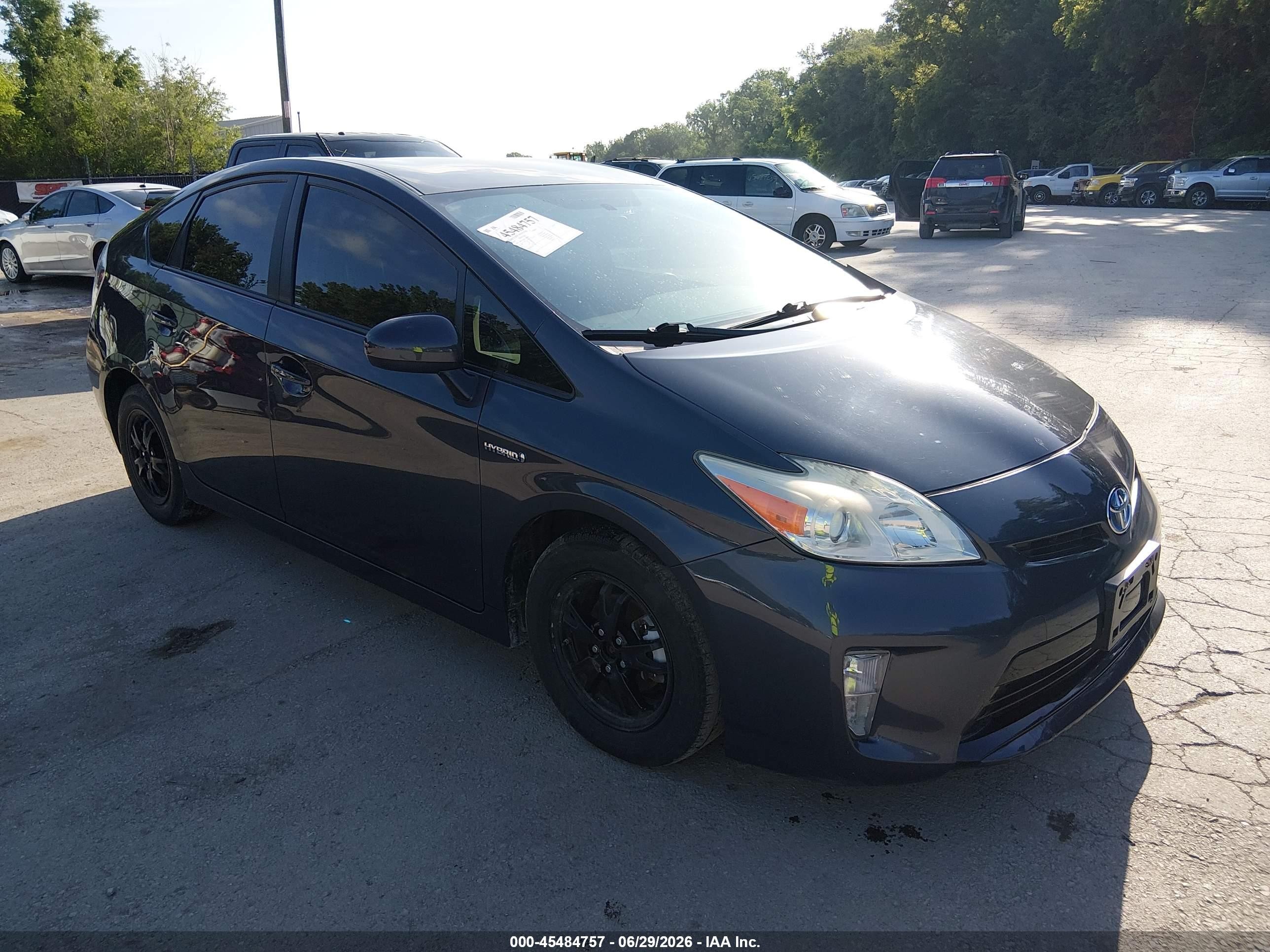 2014 Toyota Prius Two Gray vin: JTDKN3DU0E1754316