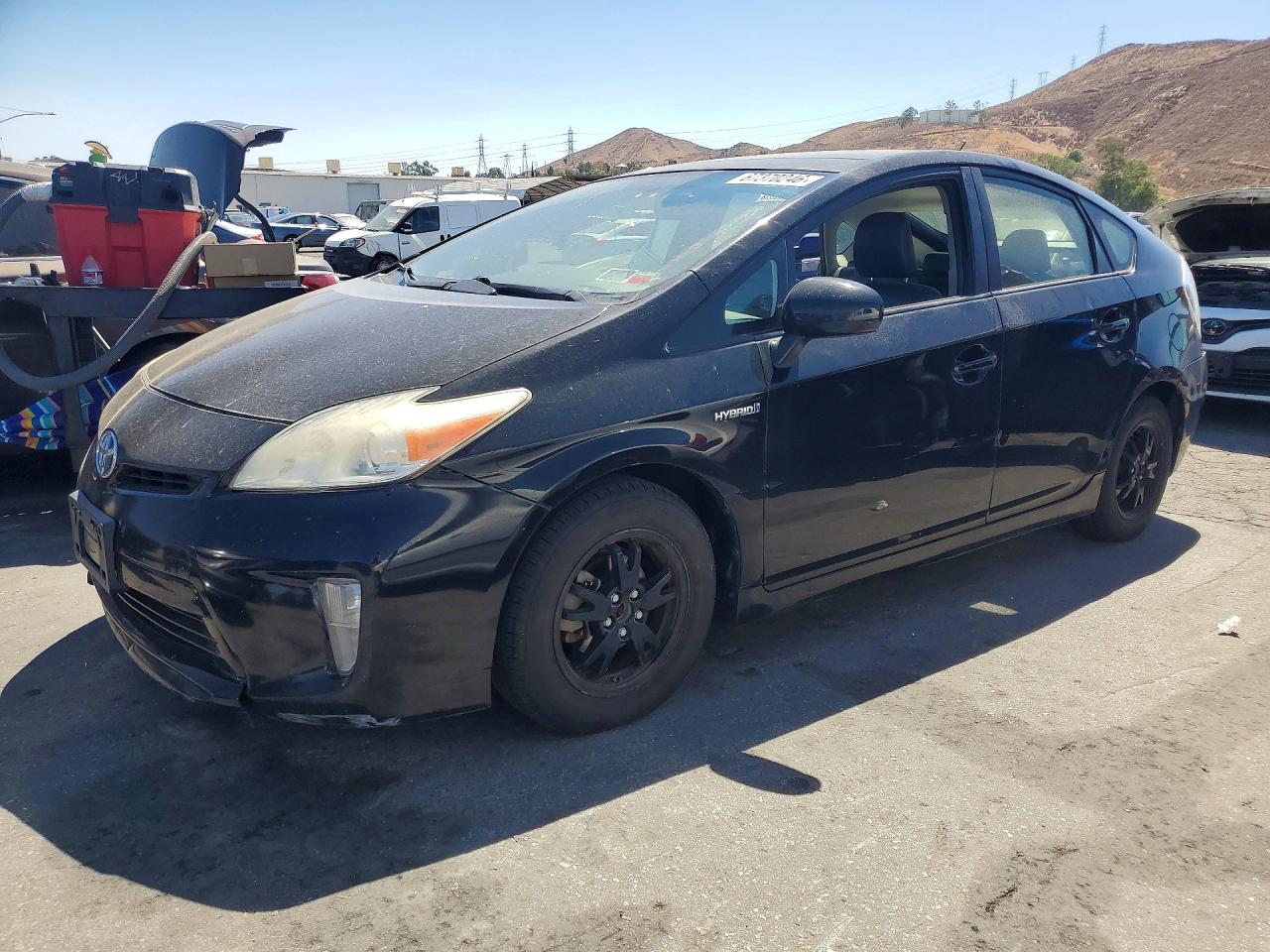 2014 Toyota Prius Four Black vin: JTDKN3DU0E1782066