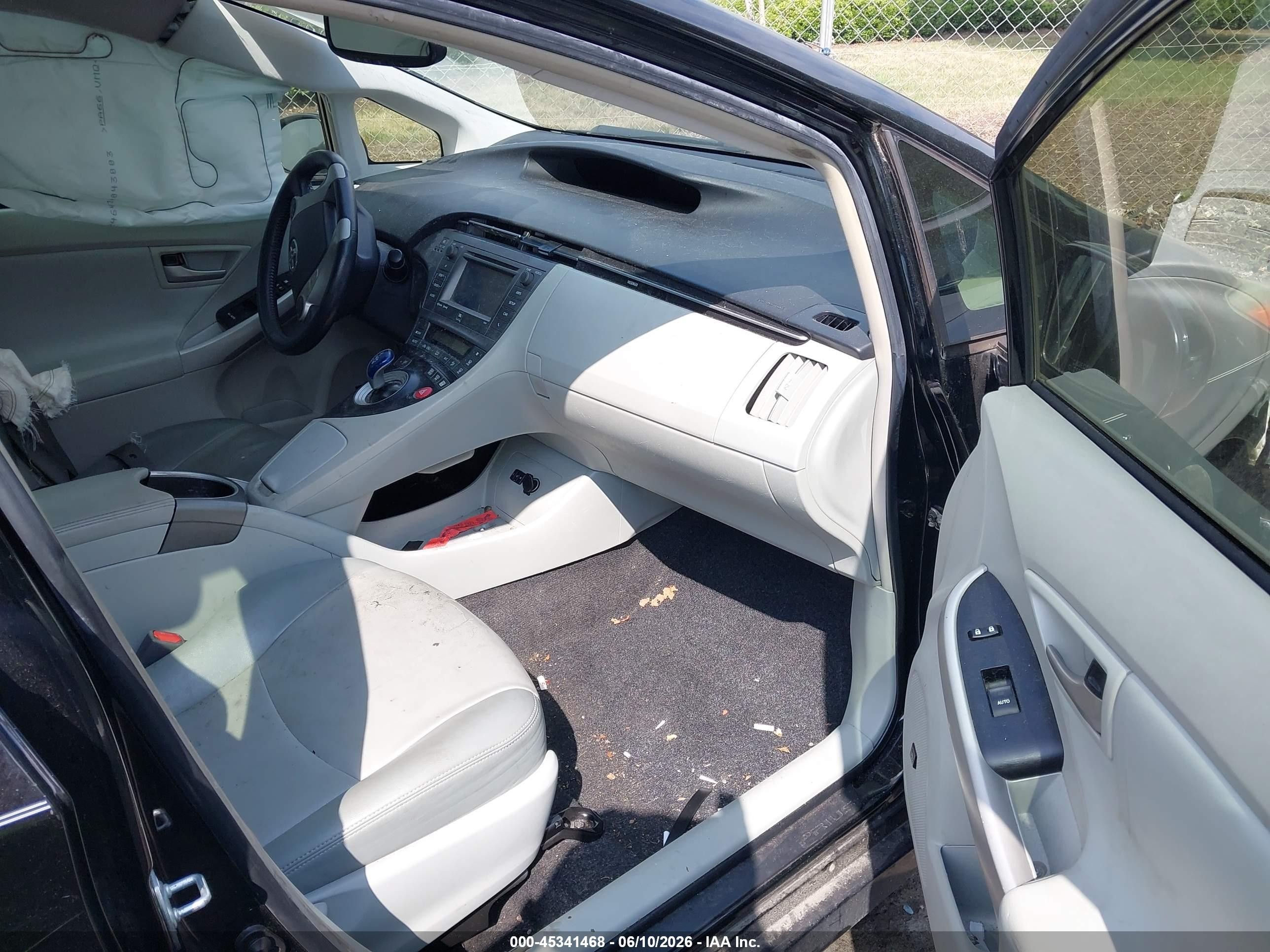 2015 Toyota Prius Four Black vin: JTDKN3DU0F0397419