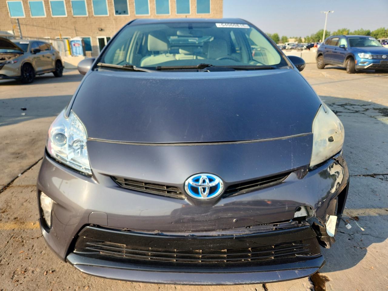 2015 Toyota Prius Two Gray vin: JTDKN3DU0F0400786