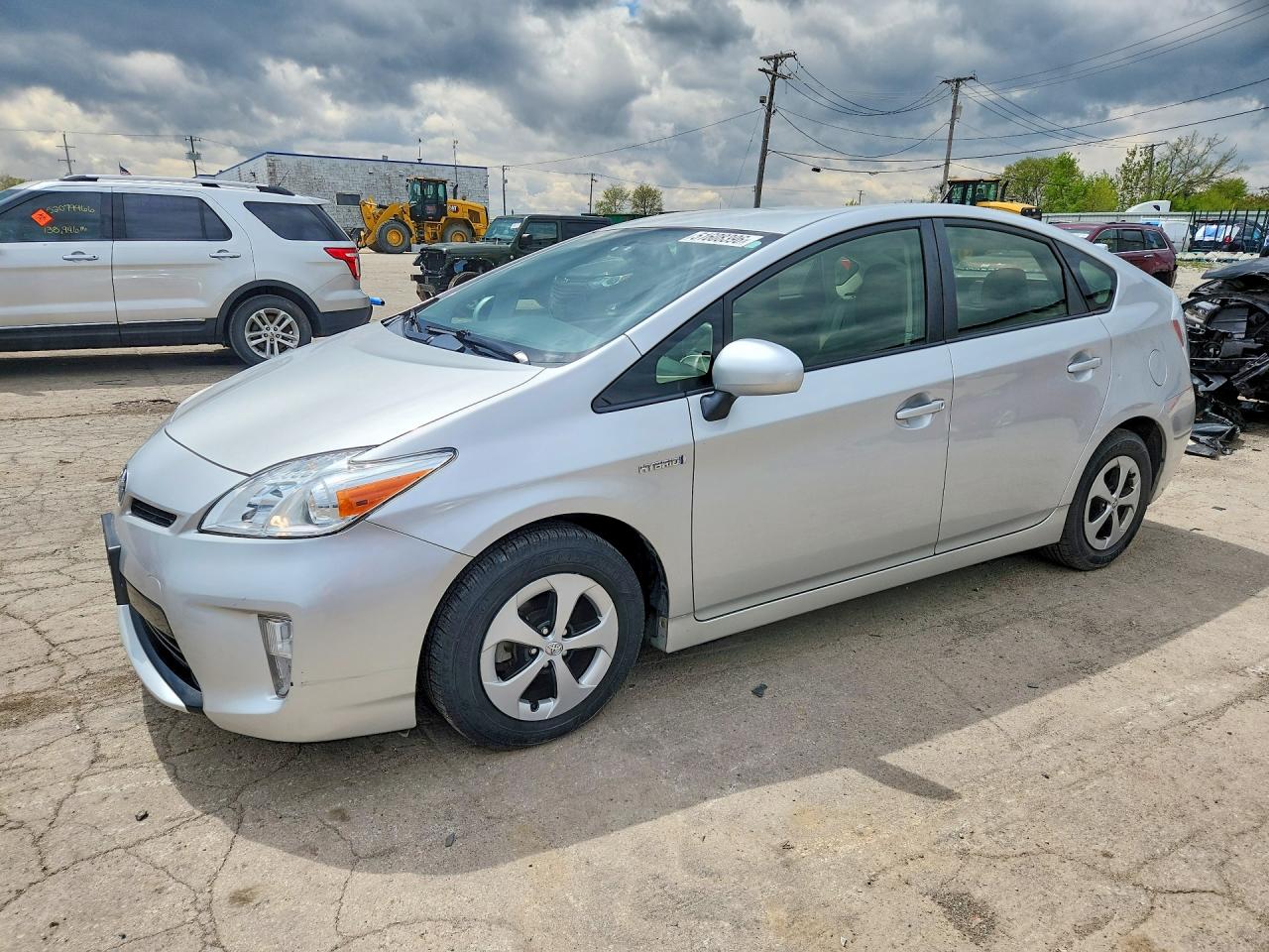2015 Toyota Prius Two Silver vin: JTDKN3DU0F0404370