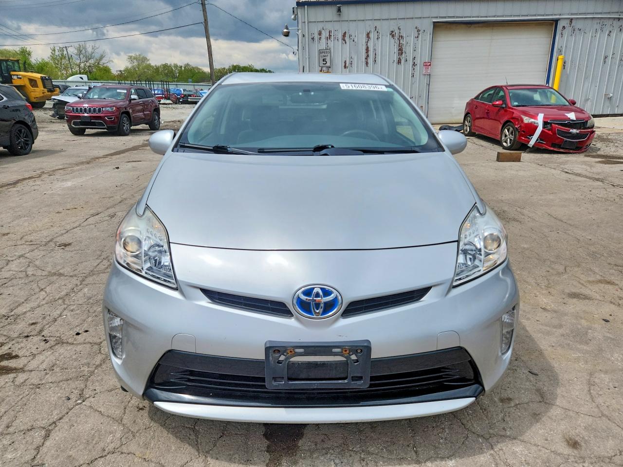 2015 Toyota Prius Two Silver vin: JTDKN3DU0F0404370
