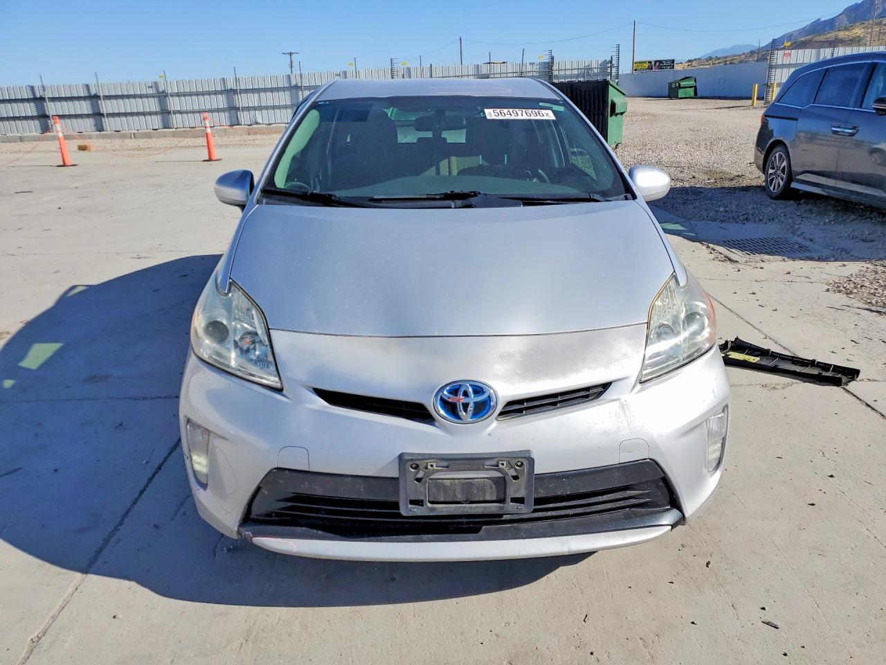 2015 Toyota Prius Three Silver vin: JTDKN3DU0F0413862