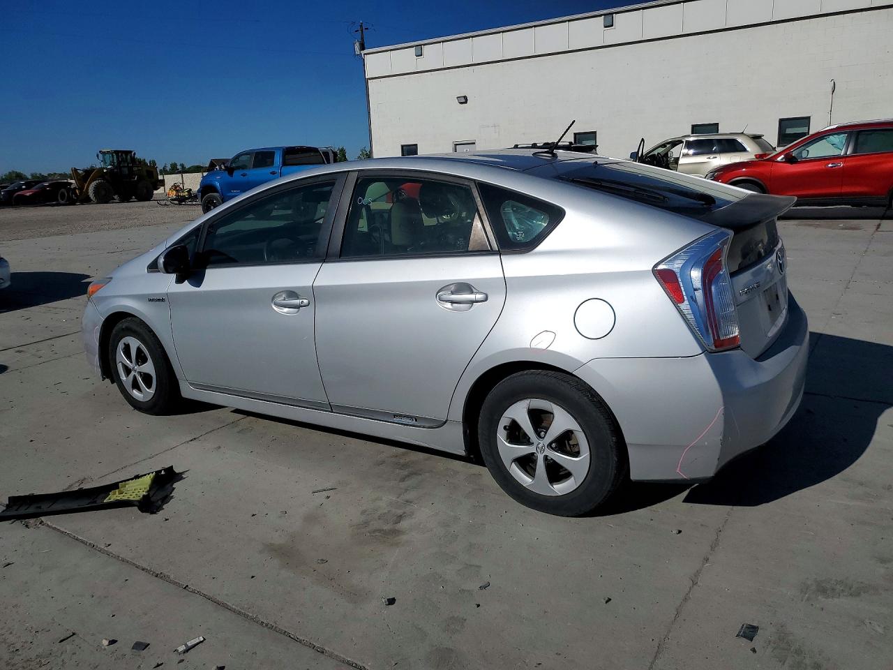 2015 Toyota Prius Three Silver vin: JTDKN3DU0F0413862