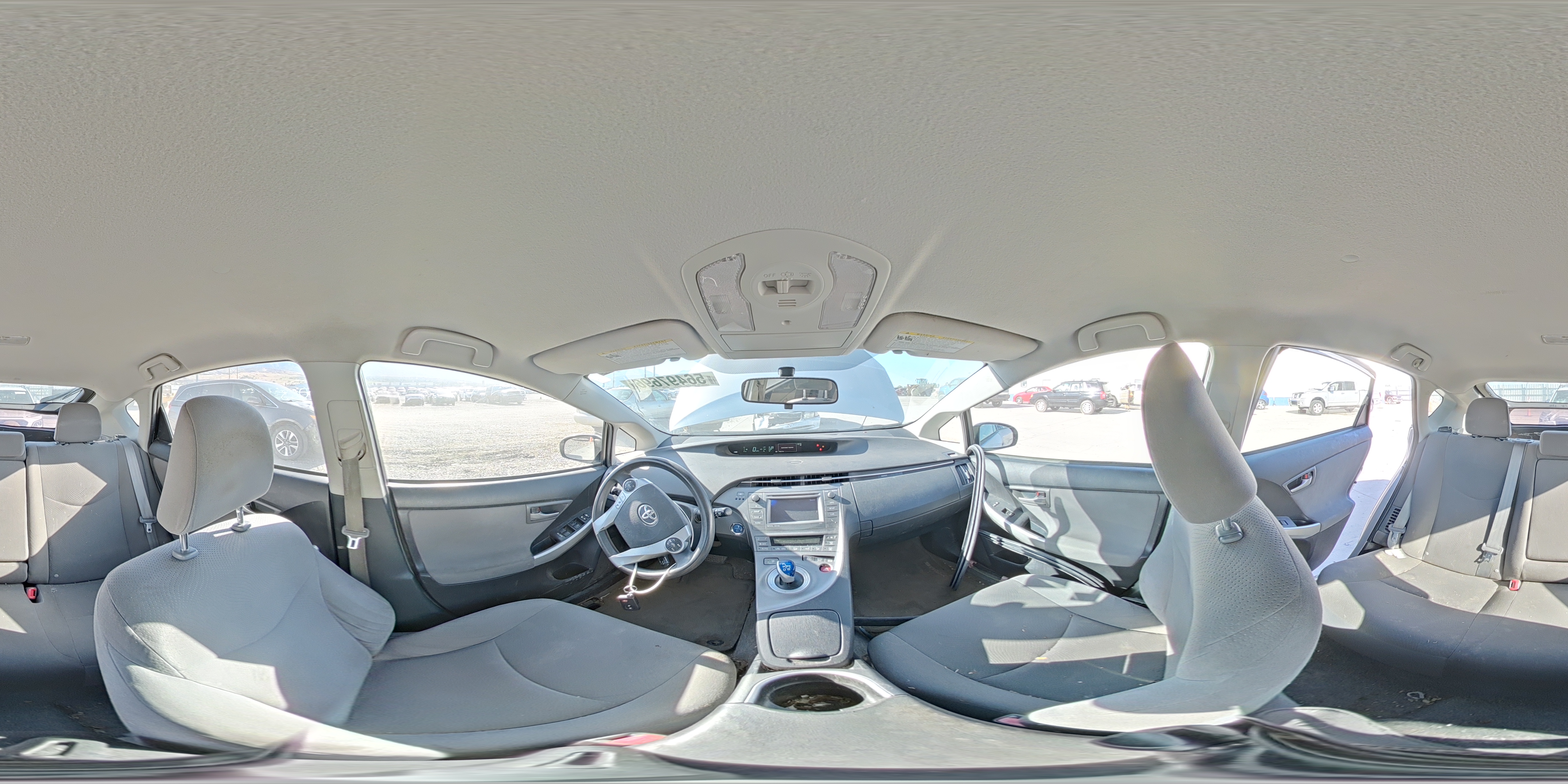 2015 Toyota Prius Three Silver vin: JTDKN3DU0F0413862